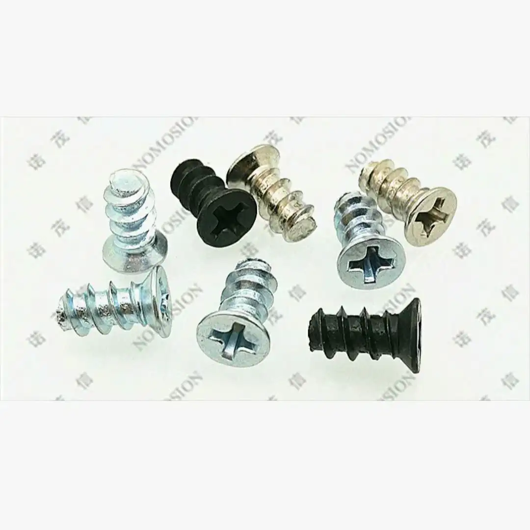 Computer case power fan cooling screw flat head flat tail cross self tapping screw KB4.8*10M5*10*12