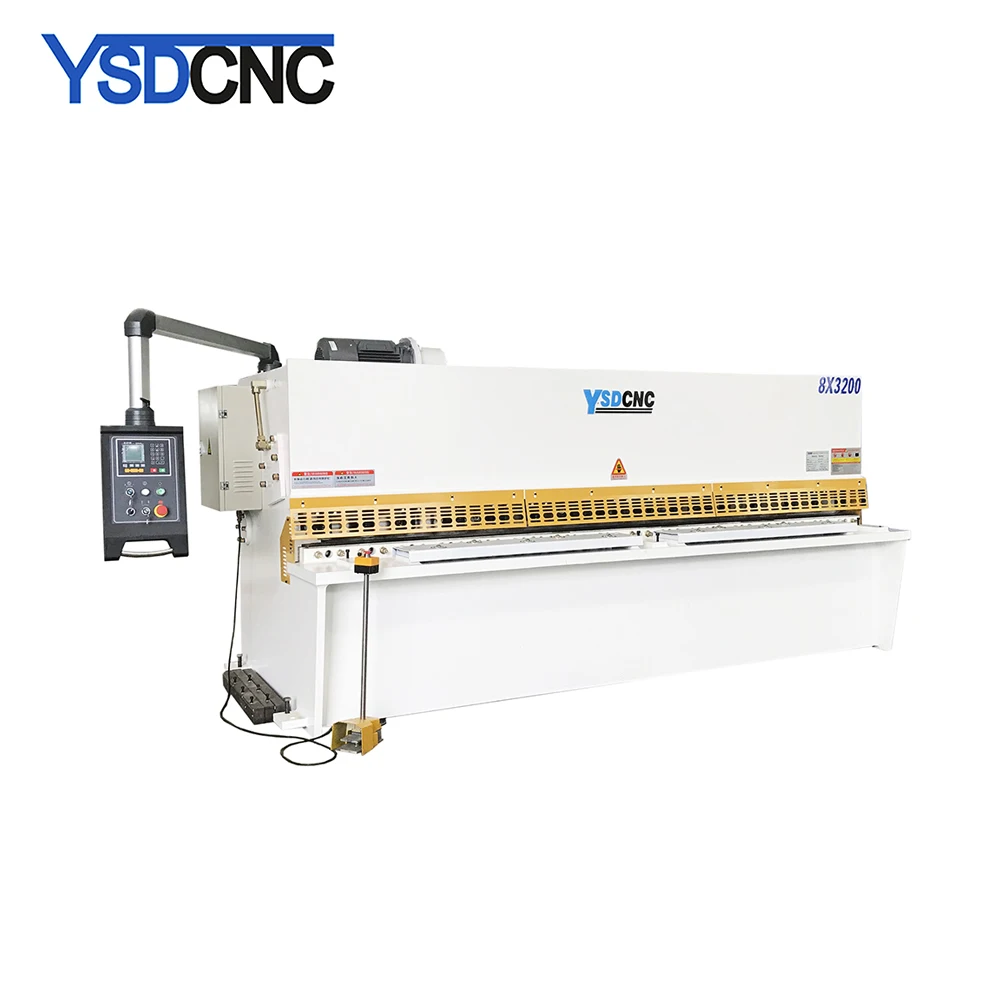 Famous YSDCNC Brand MS7-6x2500 NC Hydraulic Shearing Machine/Shearing Cutting Machine