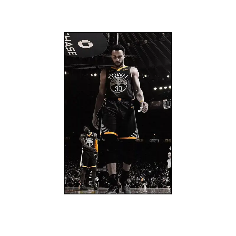 Баскетбольный игрок Стивен Карри дешевая Художественная Современная декоративная картина для дома висячая Picuture