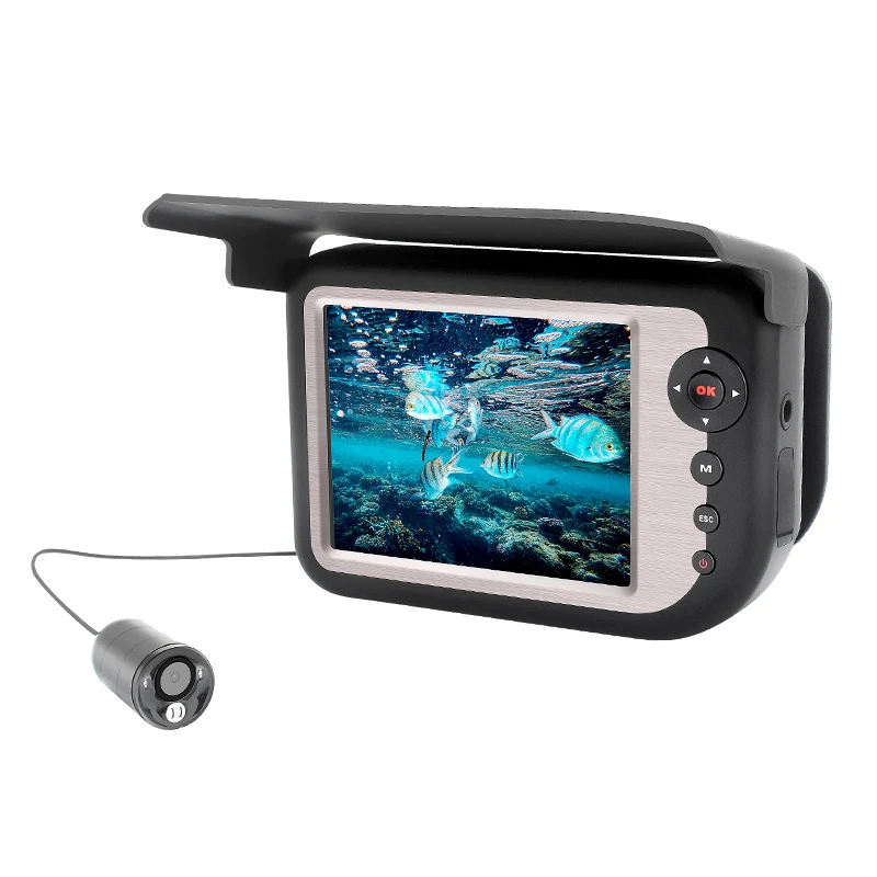 Factory direct low price 10M-60M 5Inch Monitor fish finder Underwater Fishing Video Camera Ice Fishing Camera
