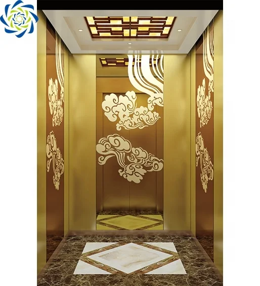 Fuji brand luxury soundproof cheap indoor home lift villa elevator in china