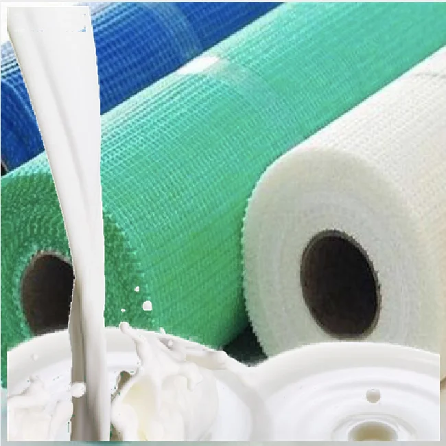 Styrene acrylic polymer reinforced alkali-resistant fiberglass composite