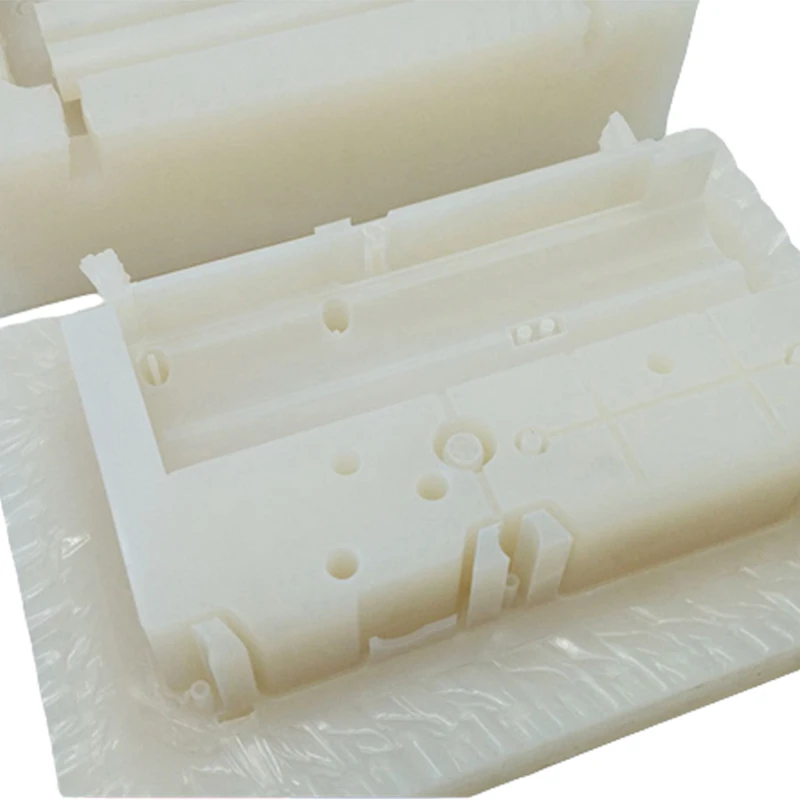 Thermoforming White ABS Vacuum Forming Mould With Final Product