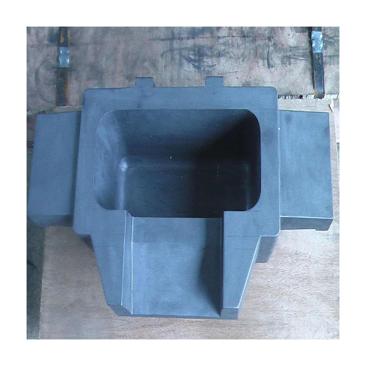 Custom special-shaped/dimension graphite mold/mould for gold/sliver/copper ingotmelting