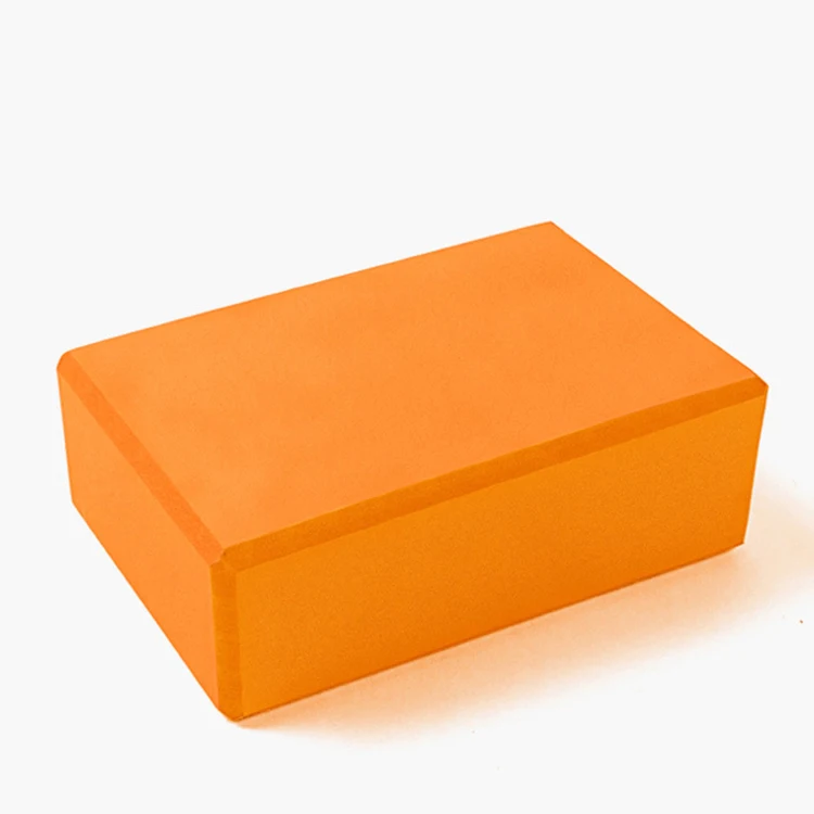 Eco-Friendly Gym Exercise Brick High Density Exercise EVA Cork Yoga Block