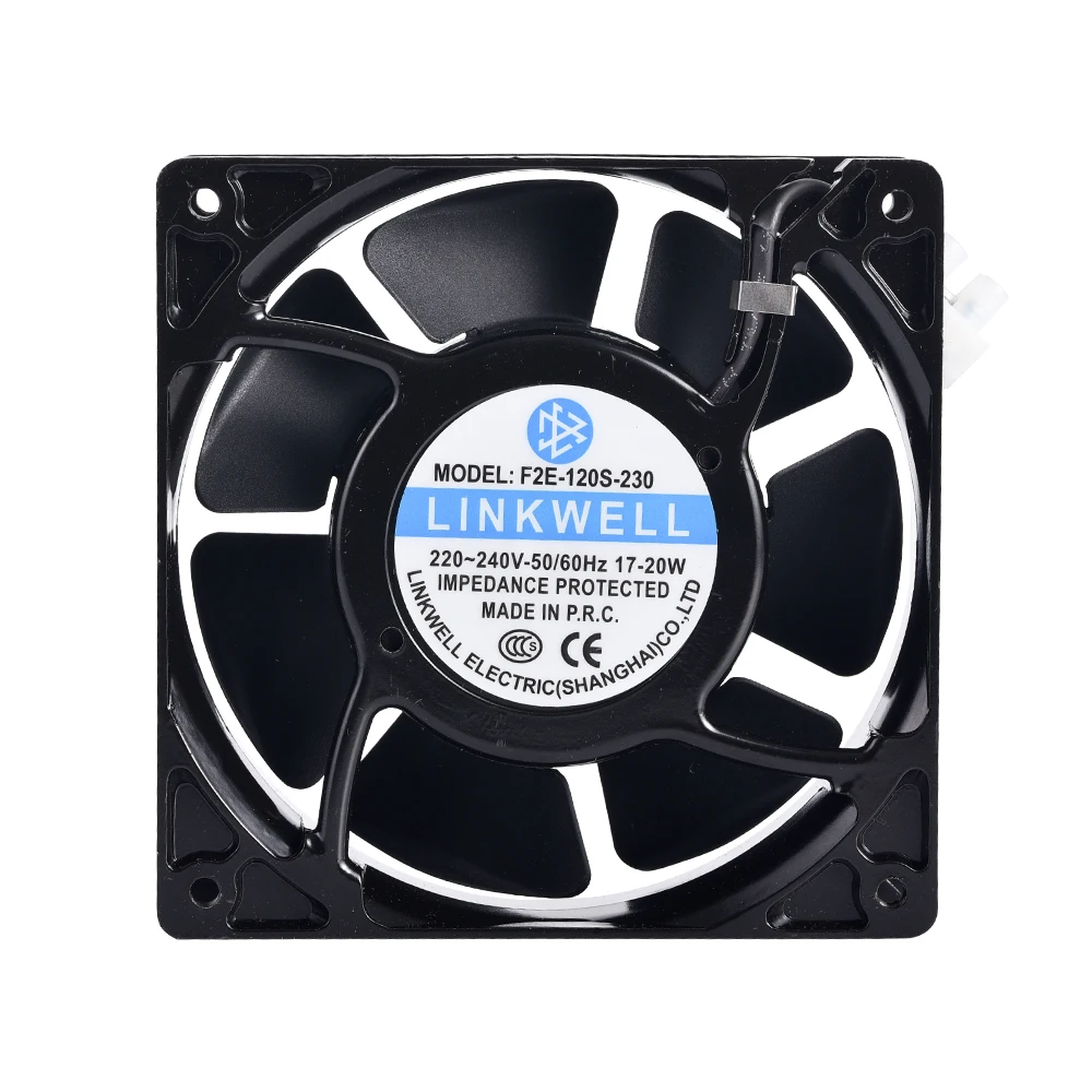 UL& CE Certified 7 Blade Industrial Axial Fans 60*60*25mm 12V  24V 48V DC External Axial Blower Fan