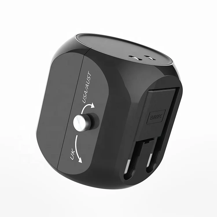  Многофункциональный Международный usb-адаптер SUNLINE QC3.0 + usb type c универсальное зарядное устройство для быстрой зарядки дорожный адаптер портативное