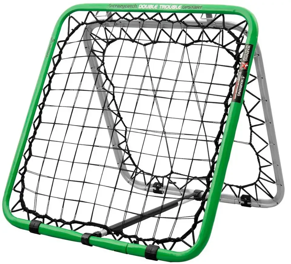 two sides soccer rebounder soccer goal for beginner and kids training indoor