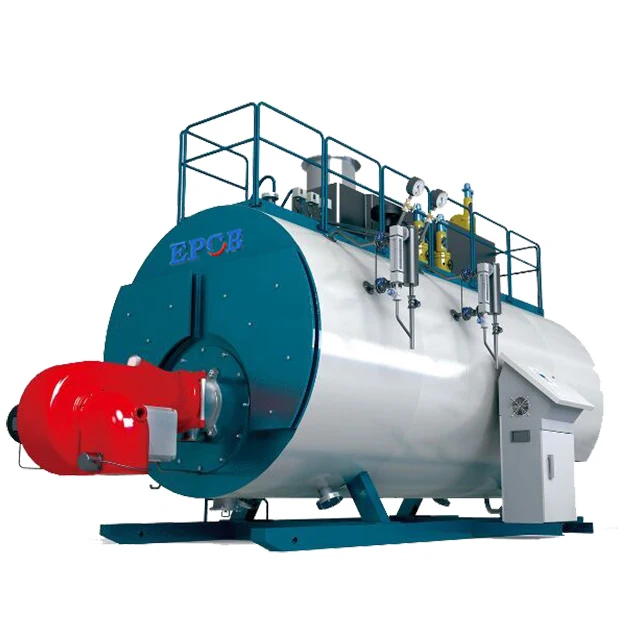 EPCB High Efficiency Gas Fired 6 Ton Steam Boiler with Corrugated Furnace