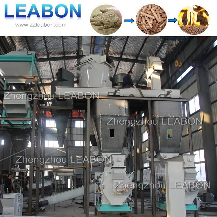 LEABON Supply Wood Pellet Complete Set Sawdust Milling System Complete Wood Pellet Production Line