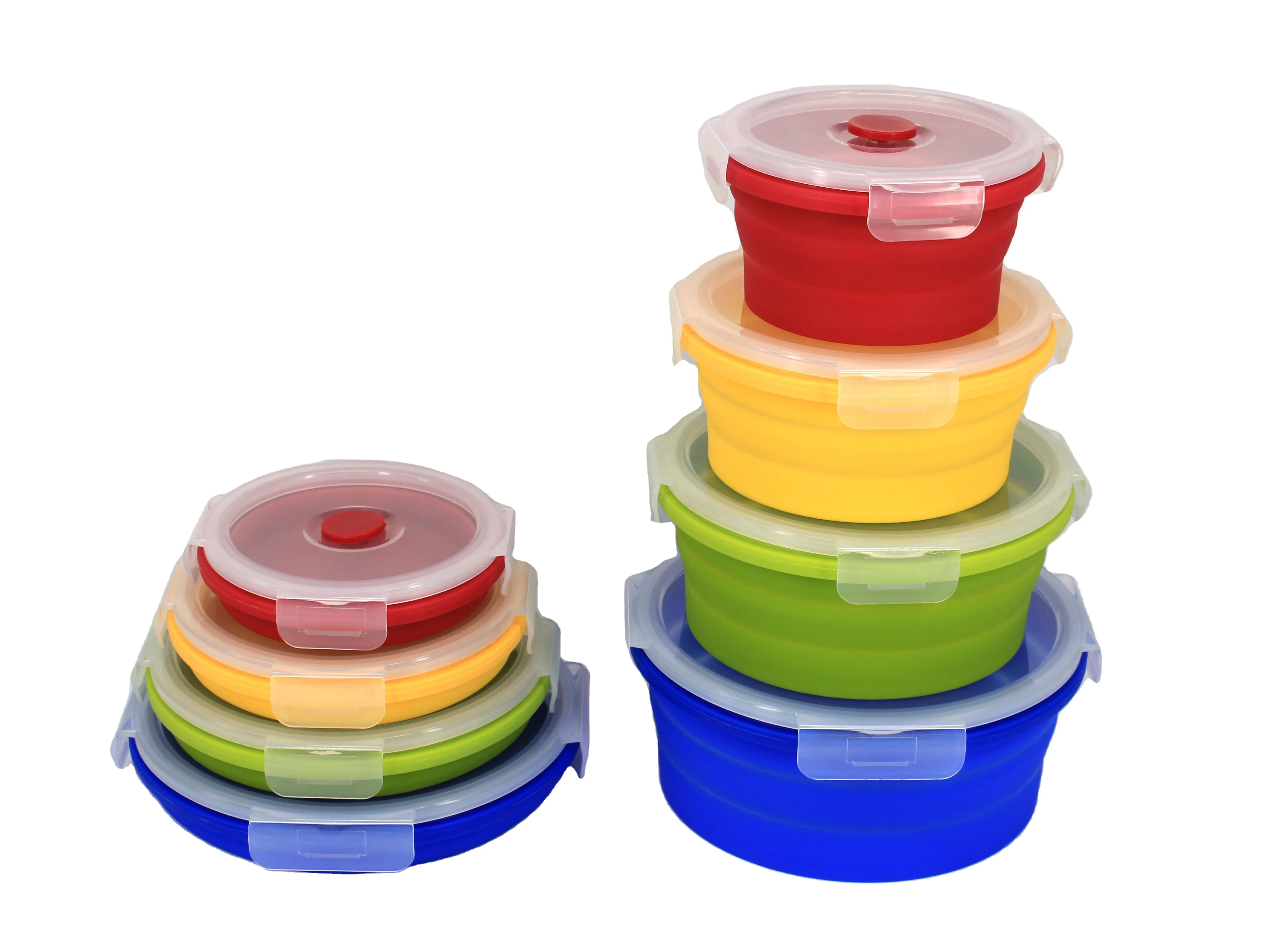 High Quality Airtight Plastic Hot Cold Food Storage Container Weight Silicone Food Storage Containers