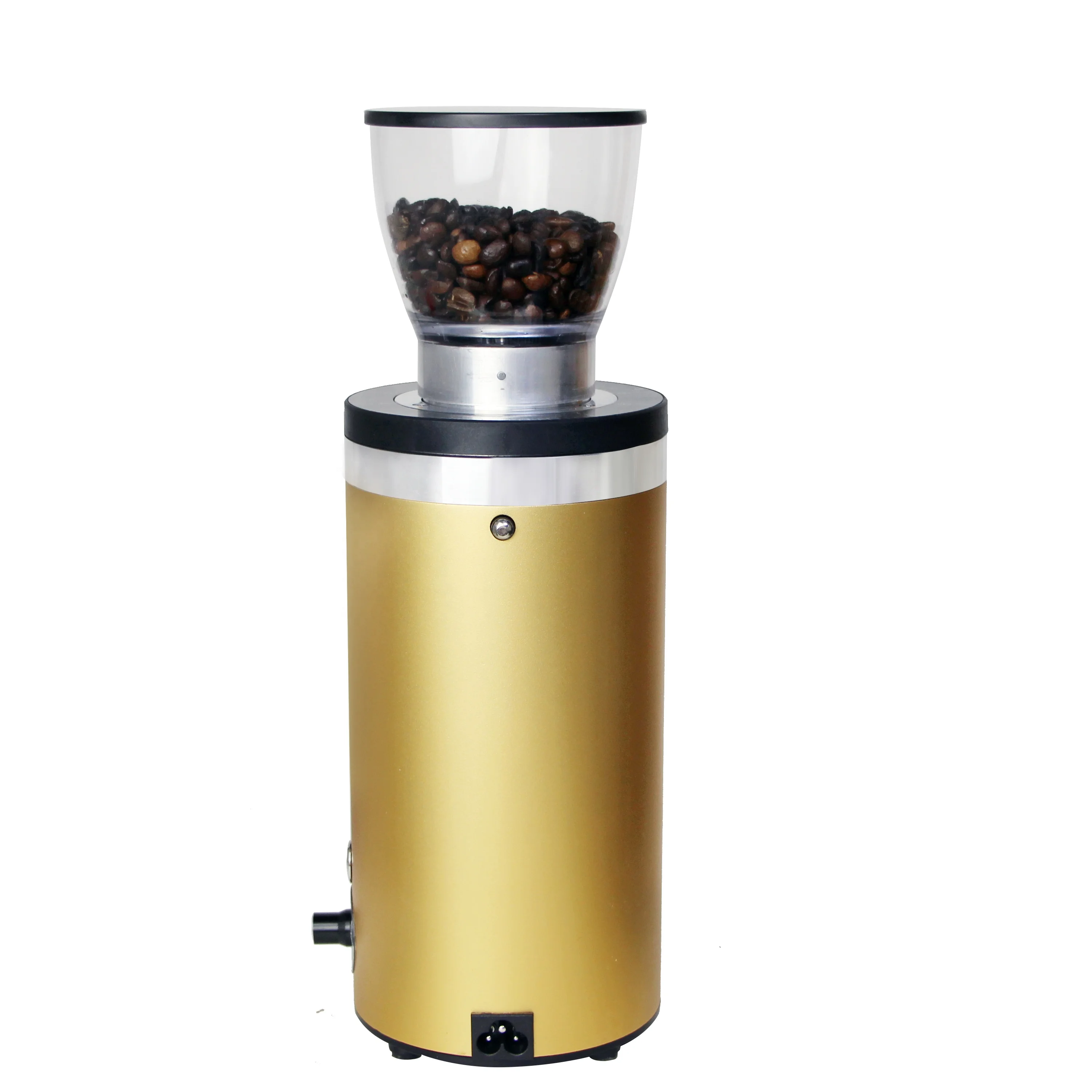2023 New design brushless DC MOTOR Coffee grinder Speed adjustable single dosing coffee grinder HA64