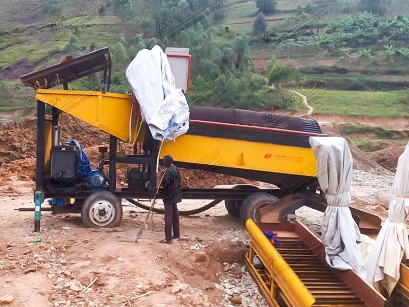 Portable Small Gold Wash Plants Gold Washing Machine Price In Ethiopia Trommel Screen For Sale