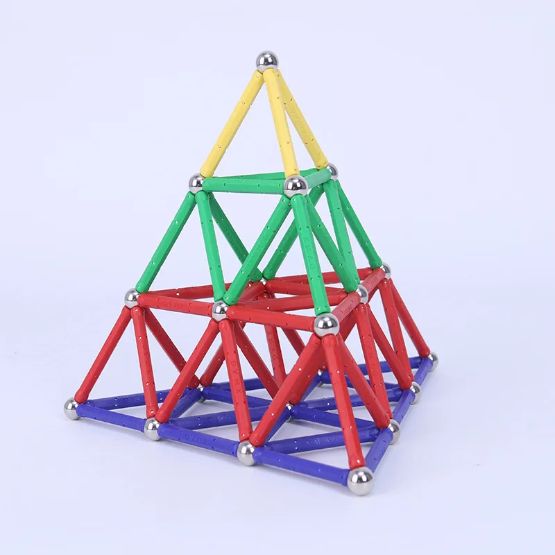 New Kids Educational Toys Magnetic Building Blocks 3D Diy Magnetic Sticks Magnetic Blocks Intelligent toy