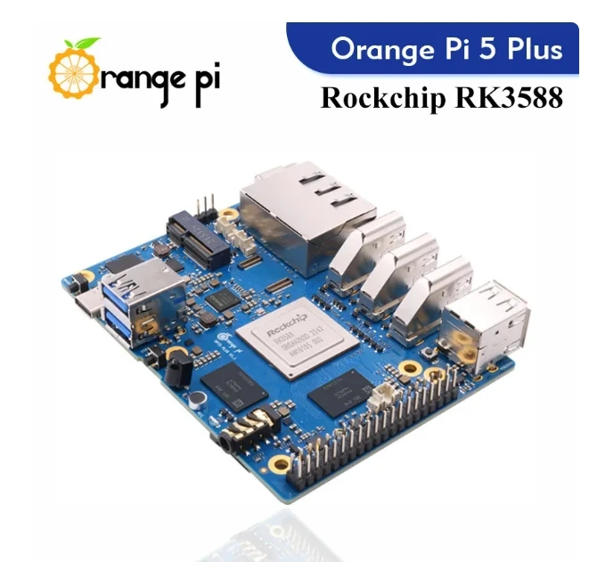 Orange Pi 5 Plus 32GB RAM Single Board Computer RK3588 PCIE Module External Wifi6.0+BT5.0 SSD Orange Pi5 Plus Run Android Debian