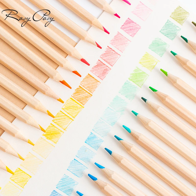 
Unique Giftc12 Colors Rainbow Art Drawing Colored Pencils Set 