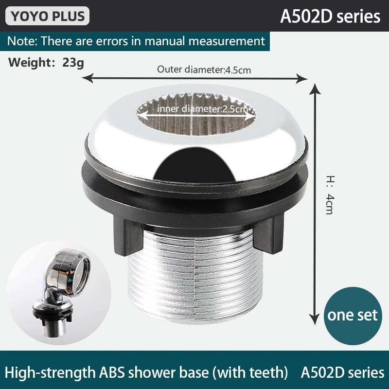 Popular Custom Professional Custom ABS High strength galvanized black shower head rack for shampoo bed