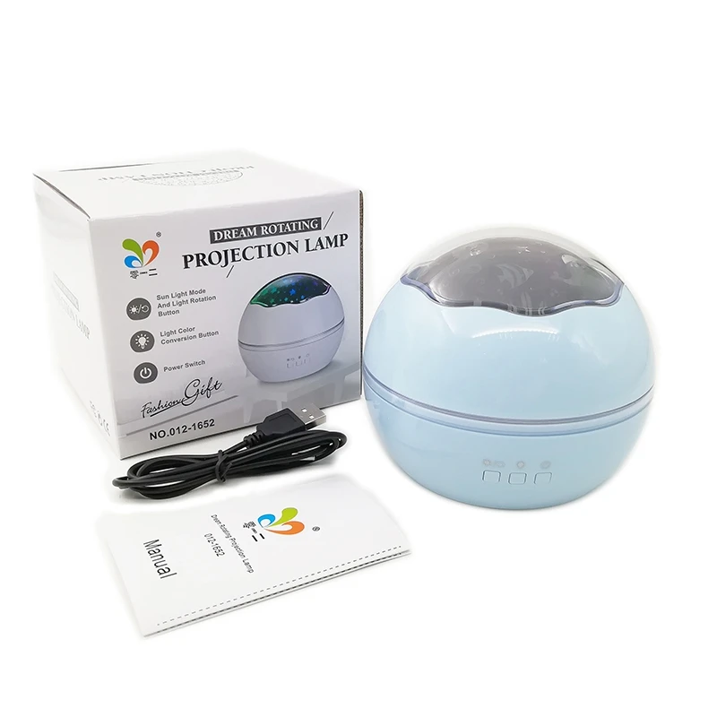 D1 Factory hot sale star and moon led night light projector with wholesale price