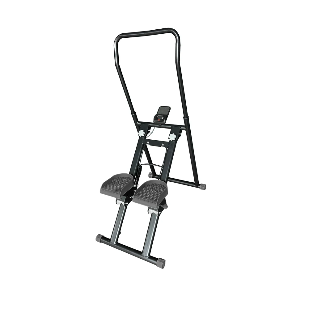 Portable Foldable Multifunctional Fitness Climbing Machine Stair leg Exercise pedal bike Elliptical Trainer Home Gym Cardio