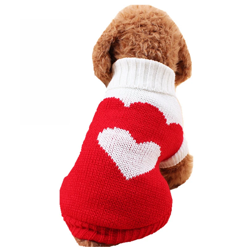Рождественский костюм маленького размера для кошек и собак, Рождественский праздничный флисовый шерстяной свитер для домашних животных