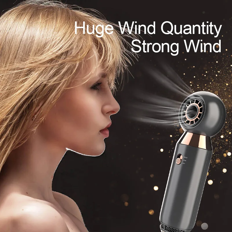 BSMC801 800W mini electric hair dryer travel blow dryer brush electric hair drying