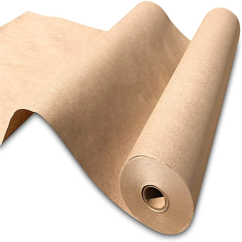 High Quality Natural Color Kraft Paper Roll For Fresh Flower Bouquets Wrapping