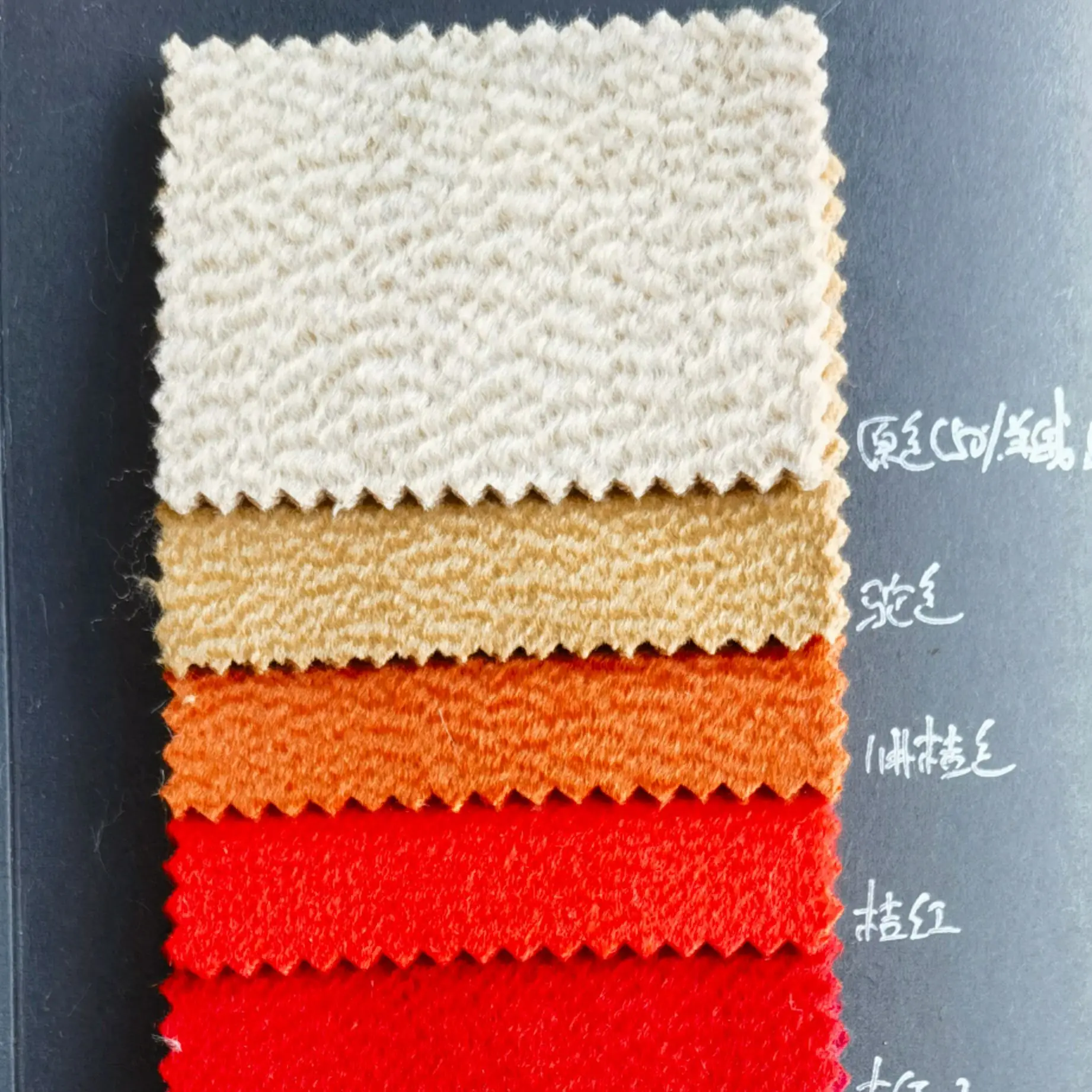 100% кашемировая двухсторонняя ткань для пальто с водной волной 800 граммов ширина 150 см 100% кашемировая ткань