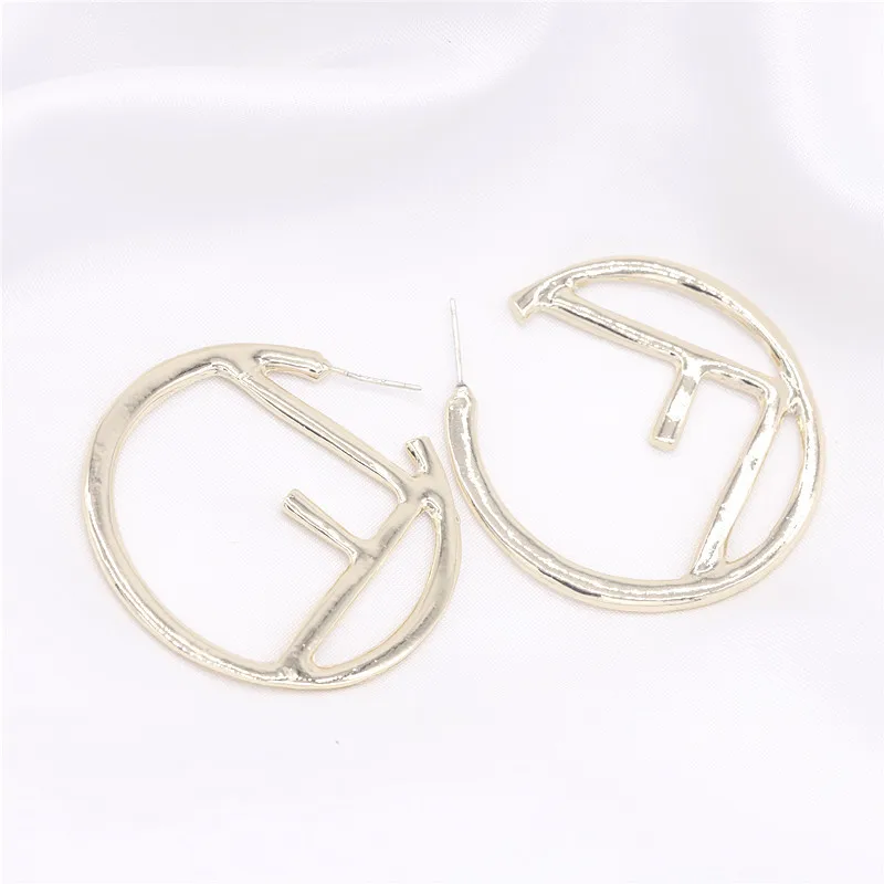 wholesale designer earrings famous brands name jewelry luxury hoop earrings for women