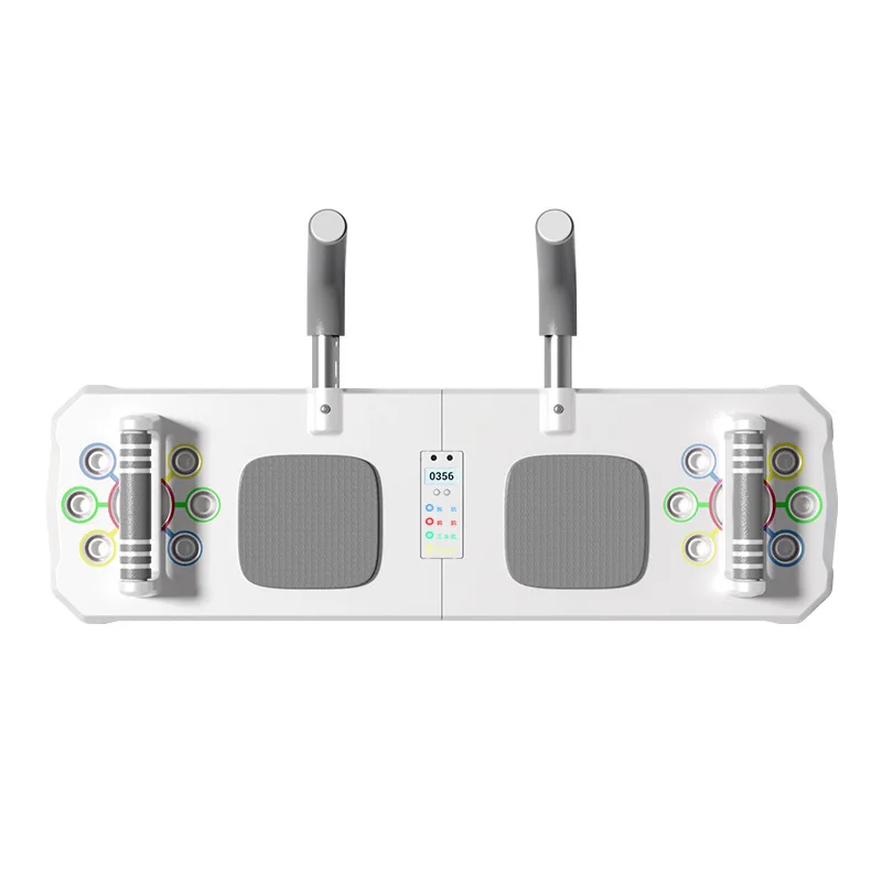Wholesale Fold-up multi-function gym fitness plate power press push up support band board pull up handles with resistance band