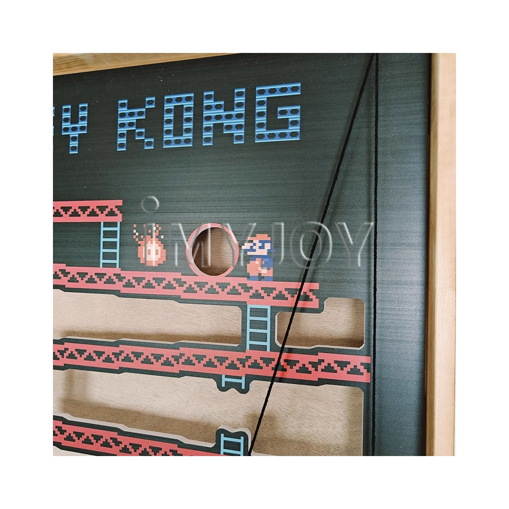 Commercial custom carnival party mini handheld dribbling 3d board wooden ball bearing maze game