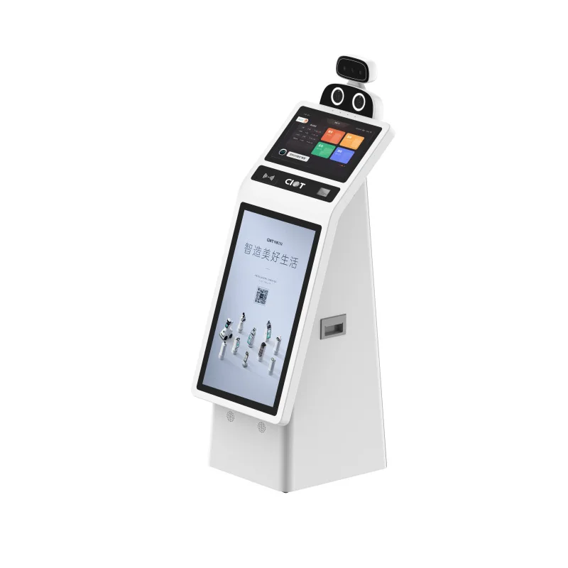 Intelligent Autonomous Reception Bank Business Consultation Smart Robot in Exhibition Hall welcome robot