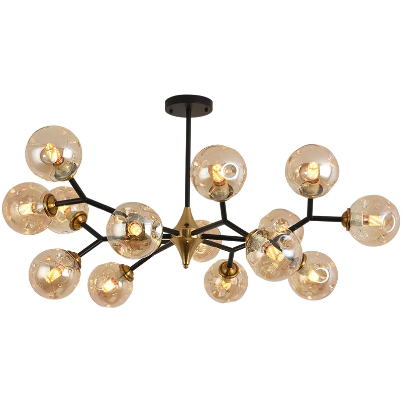
Nordic living room lamp Modern simple fashion household bedroom lamp 2020 new dining room chandelier 