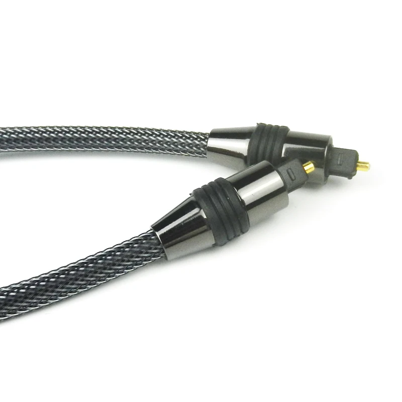 High quality Fiber Optic Cables, Audio Fiber Patch Cord , digital long fiber optical Toslink cable