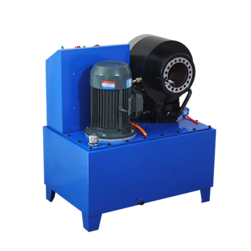 High performance  hydraulic hoses press machine automatic hose crimper machine portable hydraulic hose crimping machine