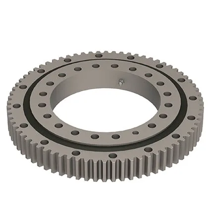 Series 02-Double Row Ball Slewing Bearing-External gear 	 stationary rotary gear