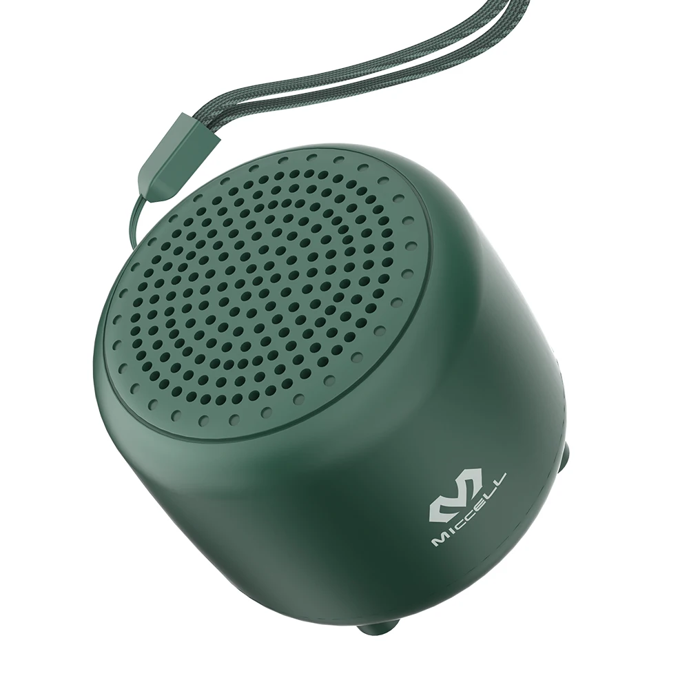 Беспроводные мини-динамики MICCELL Портативная колонка с ремешком для ПК mp3 музыкальный плеер дискотеки