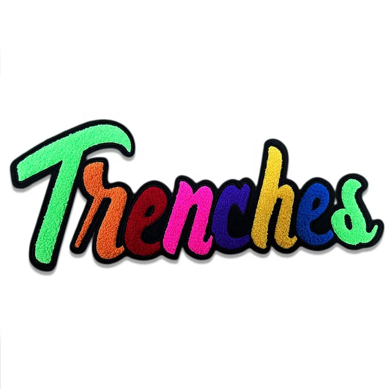 Оптовая Продажа, Вышивка полотенцем «сделай сам», нашивки с буквами алфавита и блестками, цветные нашивки с железом из синели