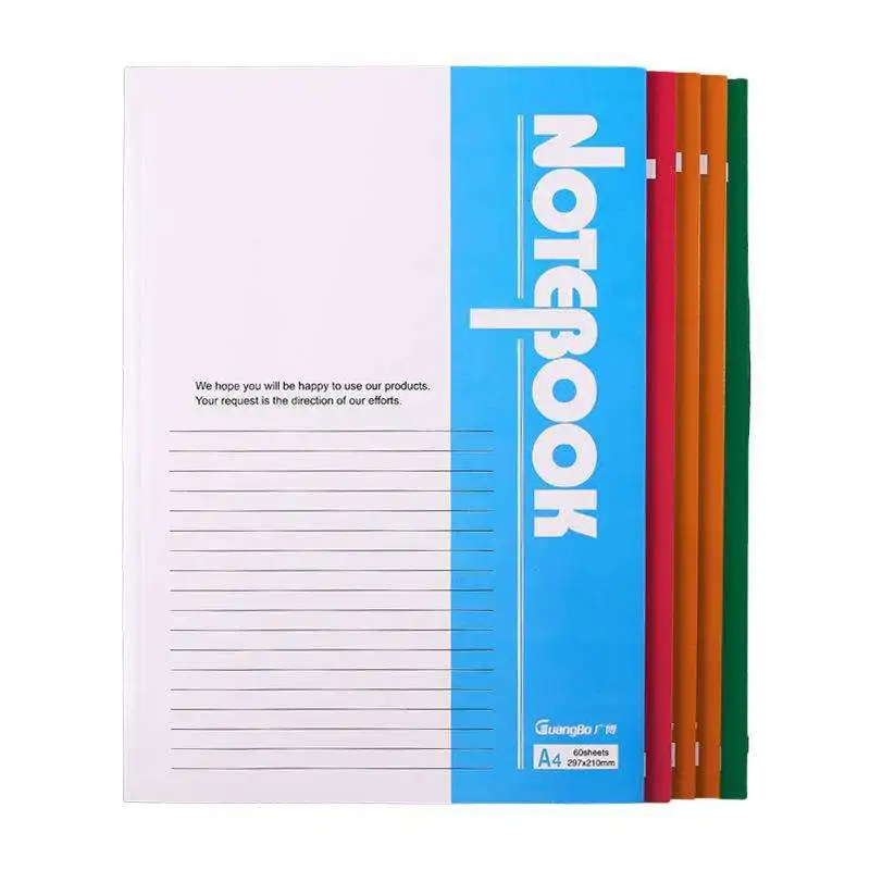 Hot Sale Low Cost School Stationery Notebook Student Diary Stationery Soft Cover Exercise Book