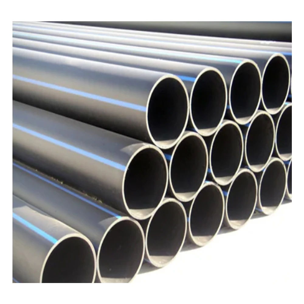 HDPE черная пластиковая трубка PE 100 полиэтиленовые трубы 40 дюймов hdpe