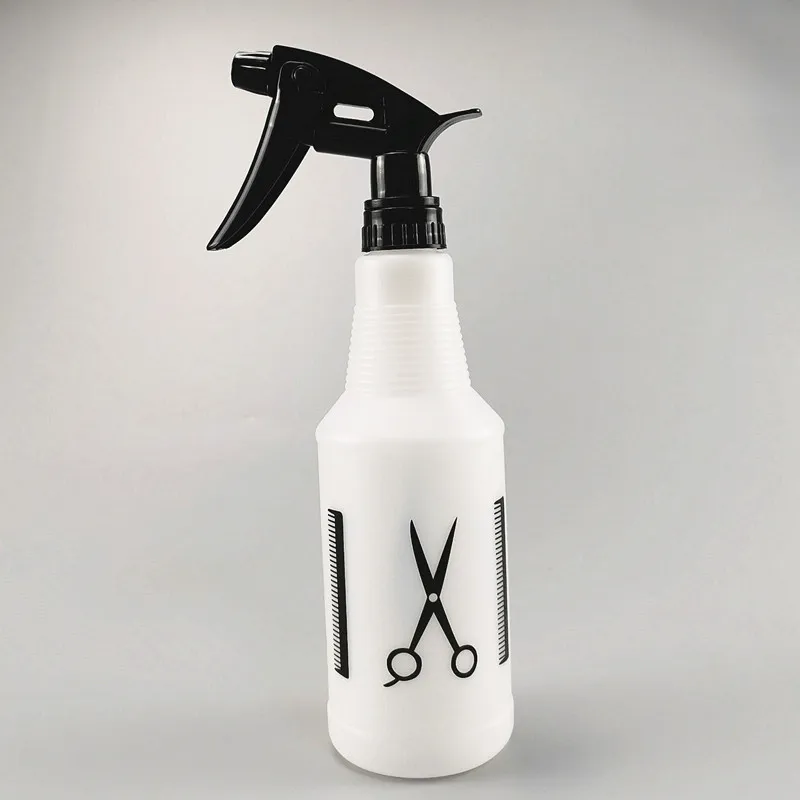 16 унций многоразовый водяной парикмахерский салон 500 мл пластиковый HDPE 500 мл распылитель для волос