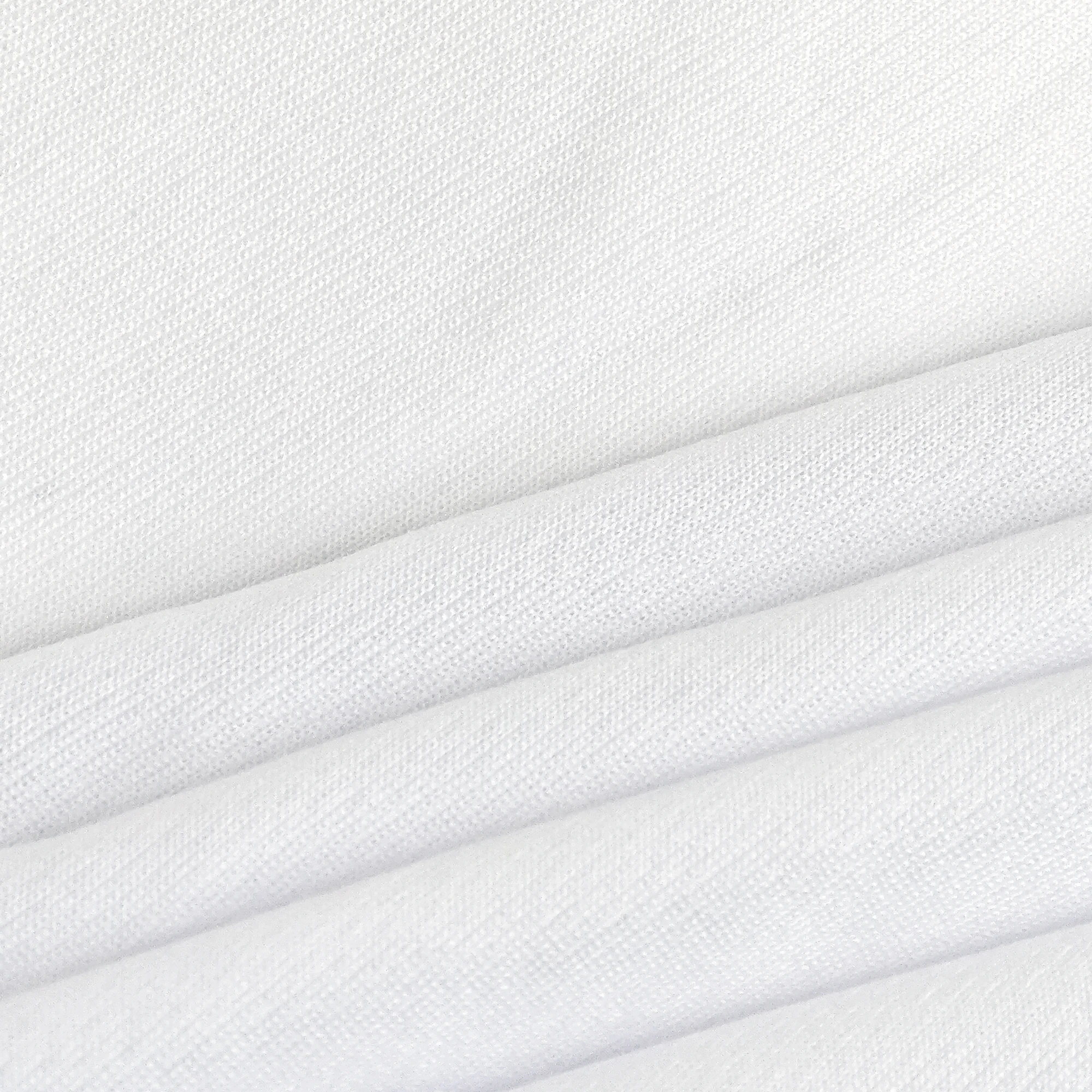 Perspiration Resistant Dry Fit Wicking 100% Polyester Low Stretch Bird Eye Close Mesh Fabric For Sportswear