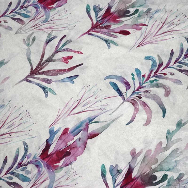 BM38-12 Custom 220gsm OEM ODM Netherlands Velvet Knitted Printed Velvet Dutch Velvet Sofa Velour Fabric