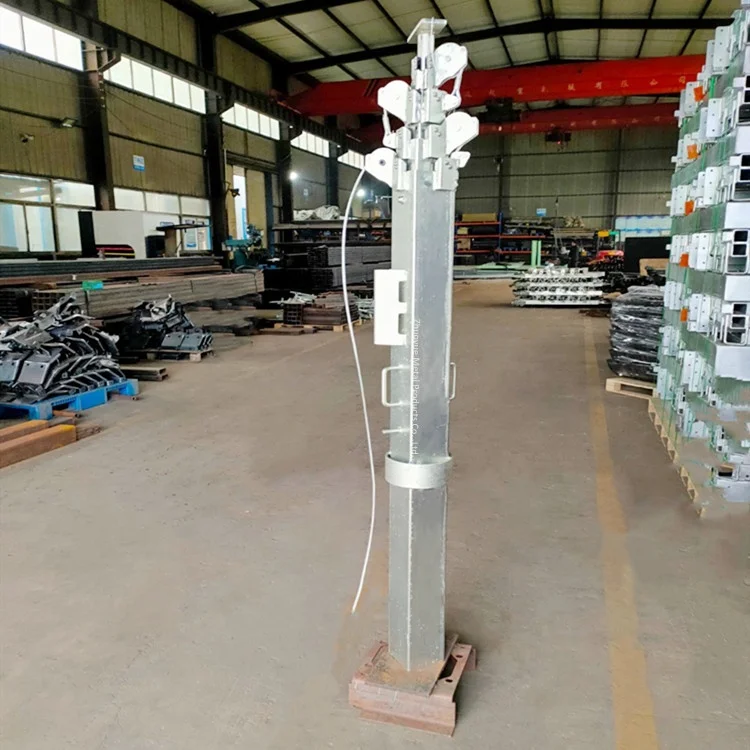 Lighting Tower Trailer Chassis Frames OEM Mobile Solar Light Tower Australian Stand