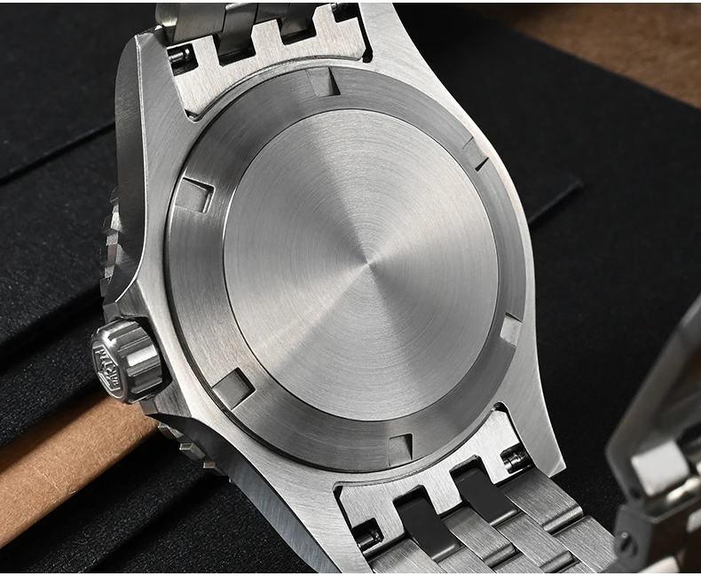 Custom logo low moq original design 316L stainless steel sapphire mechanical BGW9 luminous diver watch automatic man for sale