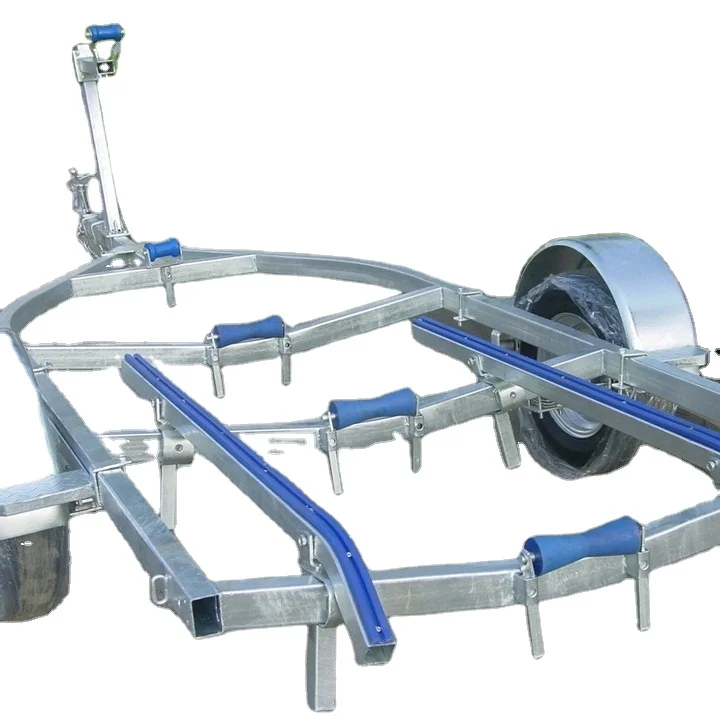 Заводская и производственная поставка оцинкованный прицеп для лодки с нескользящим покрытием BCT0102B