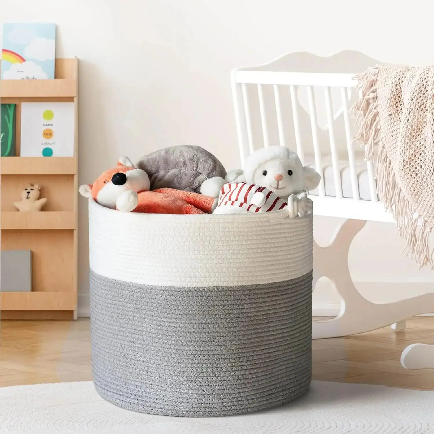 Складная корзина для хранения игрушек