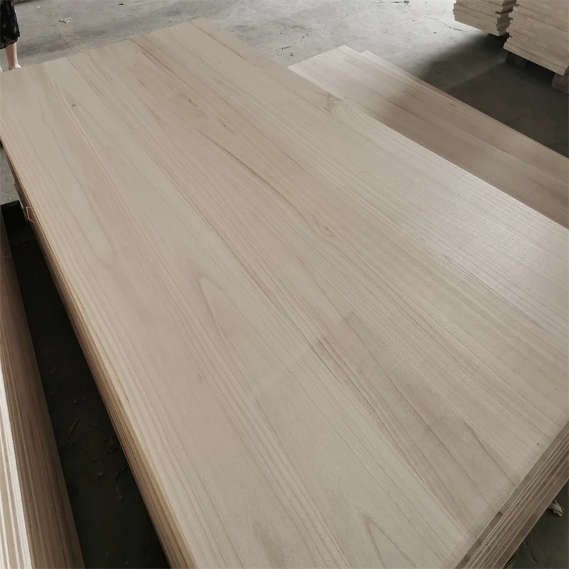 Paulownia массивная панель красивая текстура деревянная доска оптовая продажа Заказная древесина paulownia
