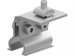 non penetrating  klip lok clamp for standing seam metal roof construction platform purlin mounted system China PV component