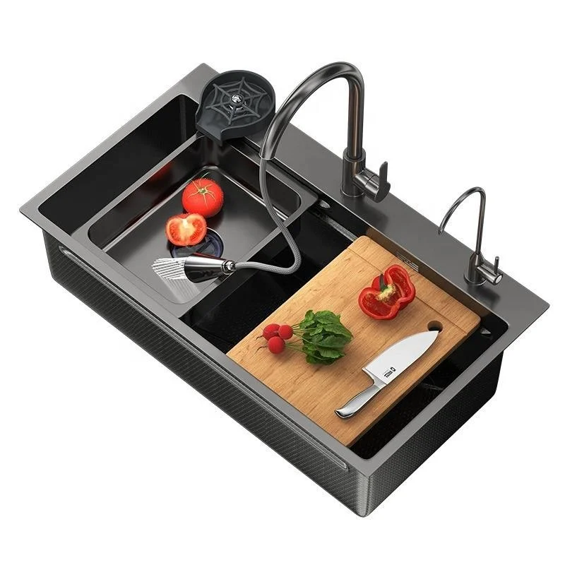 Stainless Steel Kitchen Sink Undermount Kitchen Sink Set Countertop Stainless Steel Kitchen Sink