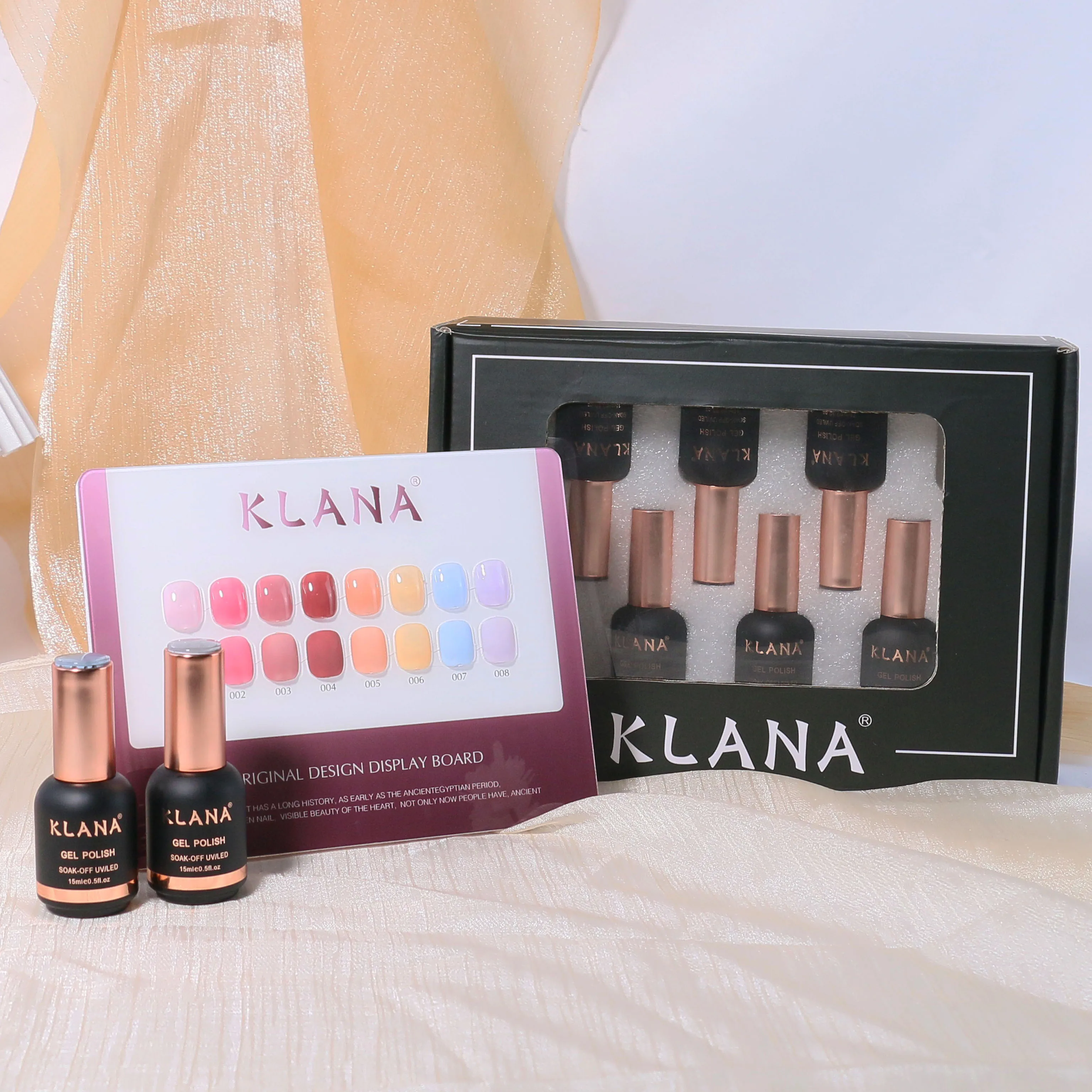 High Quality Professional Customizable very good gel nail polish kit wholesale